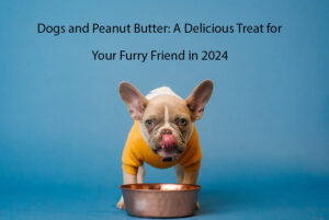 dogs and peanut butter